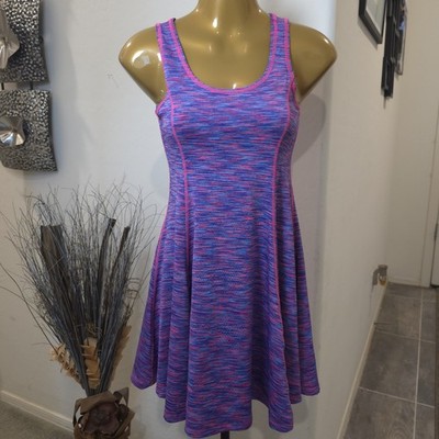 90 Degree By Reflex Girls' Pink/purple Sleevless Tank Tennis Dress Size L(12)