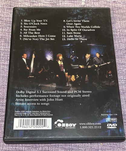 John Prine Live From Sessions at West 54th DVD (2001) PBS Concert Program Video - Picture 2 of 3
