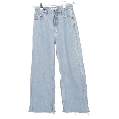 Pull & Bear, Jeans, Größe: 34, Blau, Baumwolle, Einfarbig, Denim, Damen #kHw