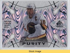 2022-23 Upper Deck SP Game Used Purity Legends Trevor Linden #P-68 READ 4om