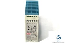 MEAN WELL MDR-60-24 DIN Rail Power Supply 24VDC 2.5A 60W 85-264VAC USED