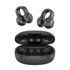 Open Ear Headphones Clip On Earbuds Bluetooth 5.4 Wireless Earphones with Cha...