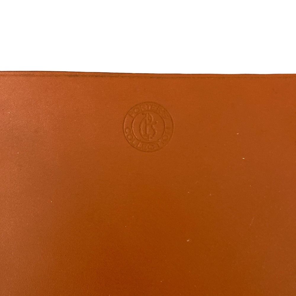 Porter Collab Leather Document Case Brown Unisex … - image 5