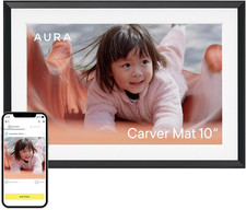 Aura Digital Picture Frame - 10.1" HD Mat Display  Wirecutter'S Best Digital Fr