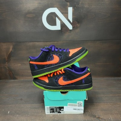 Nike SB Dunk Low Night of Mischief Halloween (Pre-Owned) - BQ6817-006-... Size 7