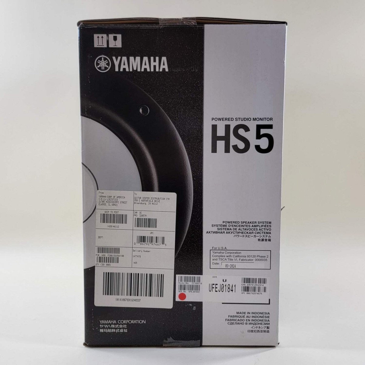 Yamaha HS5 Studio Monitor Speaker for sale online | eBay