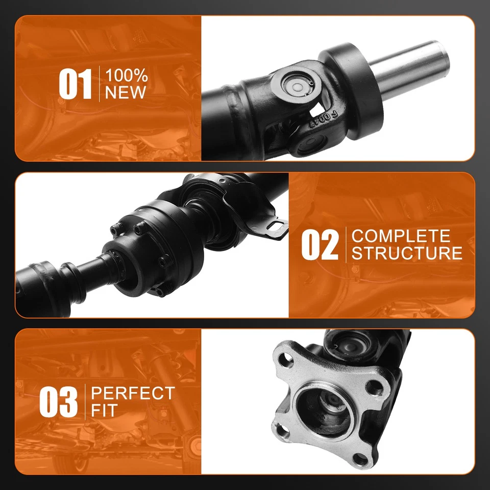 Rear Driveshaft Prop Shaft for Toyota Sienna 2004-2006 3.3L 2007-2010 3.5L AWD Foto 3 de 4