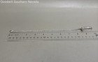 16" Sterling Silver Chain Clear Quartz Point Pendant Necklace — photo 6