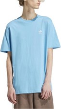 adidas Men's Originals Essentials 24 T-Shirt Sky Blue Size XS