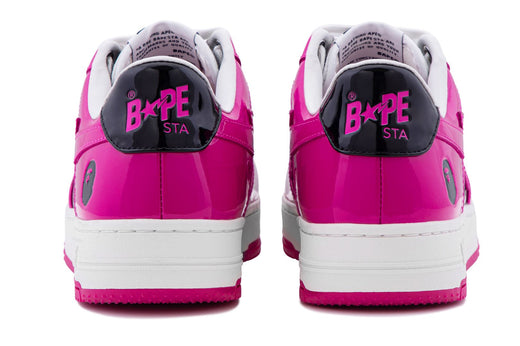 A Bathing Ape Bape Sta #5-3 Pink Black 1M30-191-326 Men's Size | eBay