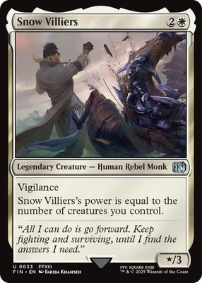 #ad Foil Snow Villiers 33 NM FINAL FANTASY $1.89