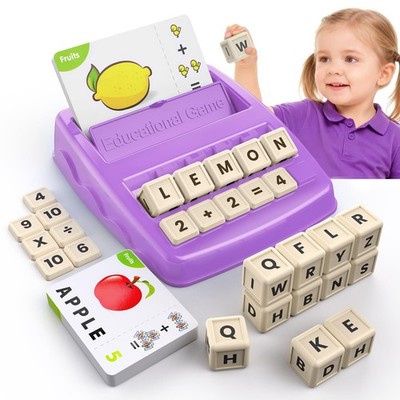 Matching Letter Games for Ages 4-8,Learning & Education Toys for Preschool Bo...
