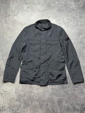 Peuterey Metal MX 04 Black Nylon Multi-Pocket Field Jacket Mens Size M