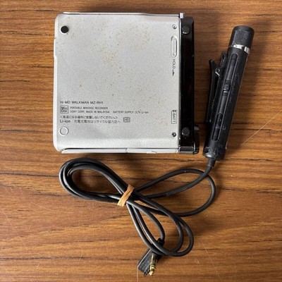 SONY Portable MD Recorder MZ-RH1 (Main Unit) and Remote Control RM