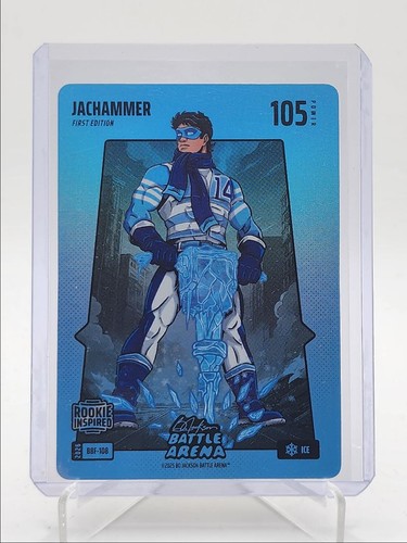JAC CAGLIANONE JACHAMMER 2026 BO JACKSON BATTLE ARENA ICE FIRST RC BLUE B Q5918