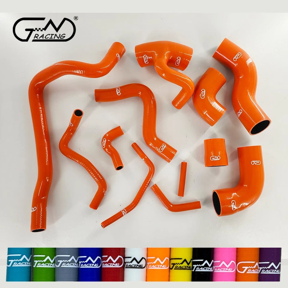 Silicone Boost & Radiator Hose Fit 96-04 Volvo 850 T5 /T5R S70/V70 T5 2.3L Turbo - Image 4 of 4