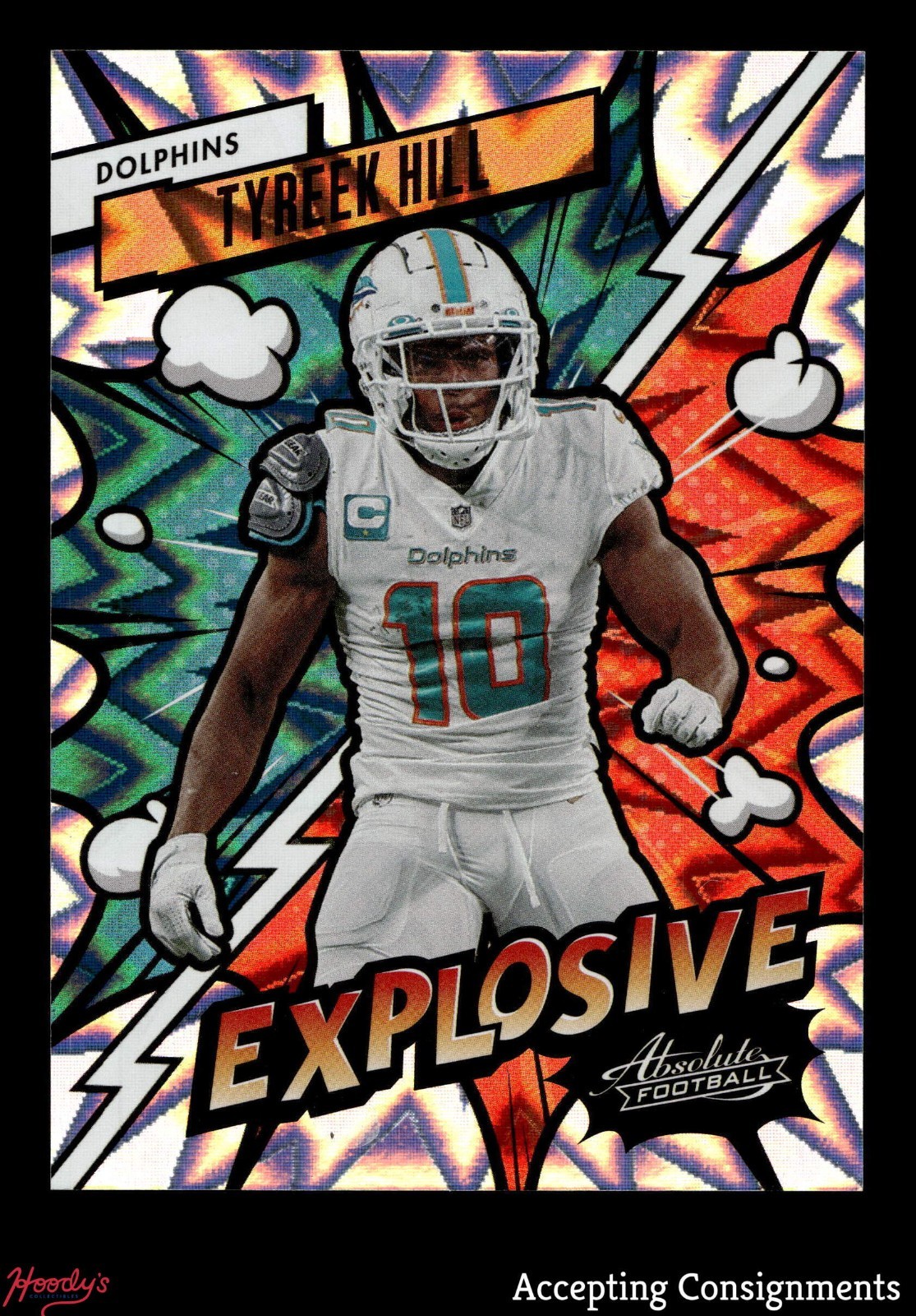 2023 Absolute Explosive #33 Tyreek Hill SP DOLPHINS