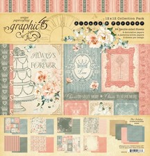 Graphic 45 Collection Pack 12X12-Always Forever