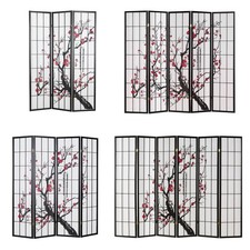 Paravent Raumteiler Holz Sichtschutz Trenwand Spanische Wand Shoji Homestyle4u