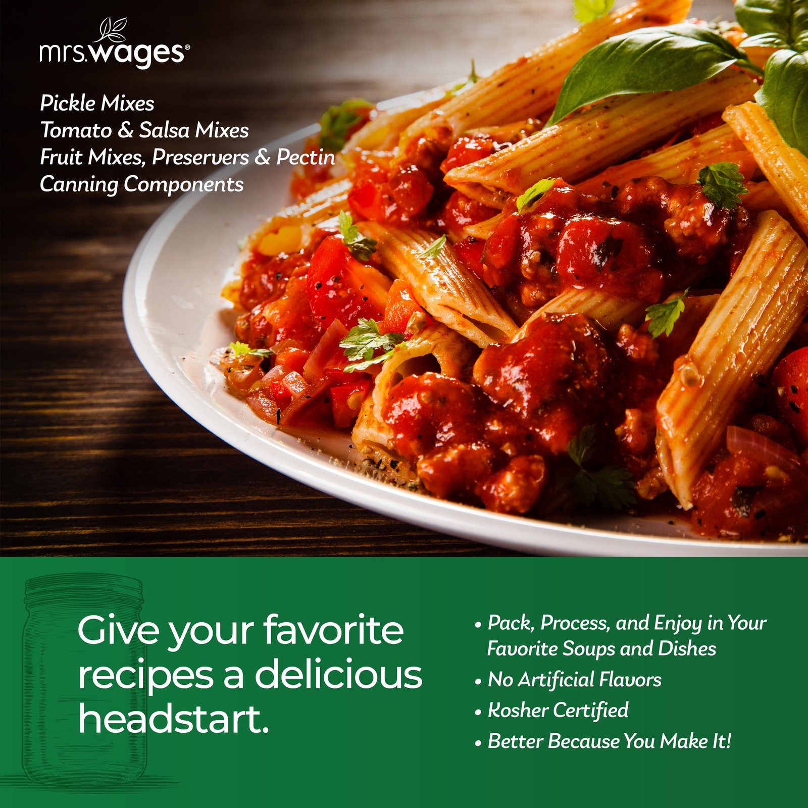 Mrs. Wages Citric Acid 12 oz Canister, Salsa and Jam