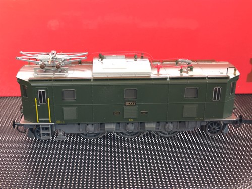 H0 Rivarossi 1657 SBB E-Lok Ae 3/5 10222 grün Lenz digital Decoder in OVP | Condition: Gebraucht