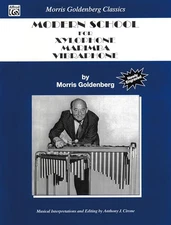 Modern School for Xylophone, Marimba, Vibraphone (Morris Goldenbe - VERY GOOD