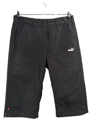 PUMA Pantalon Jogging Homme Noir Sportif Logo (EU 40, INT L) - Photo 1/2