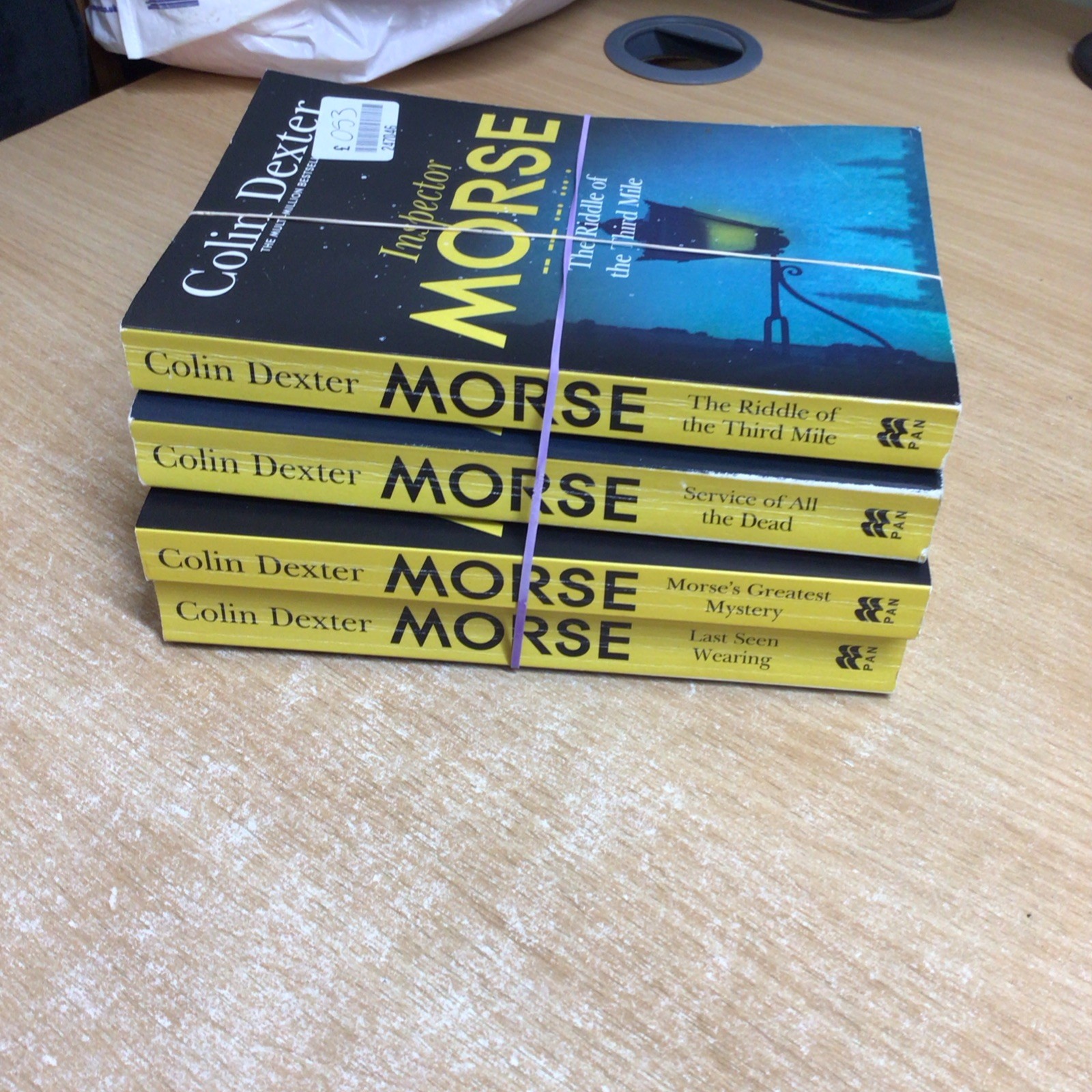 (Inspector Morse Mysteries x4) By Colin Dexter