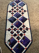 Handmade Quilted Christmas Table Runner