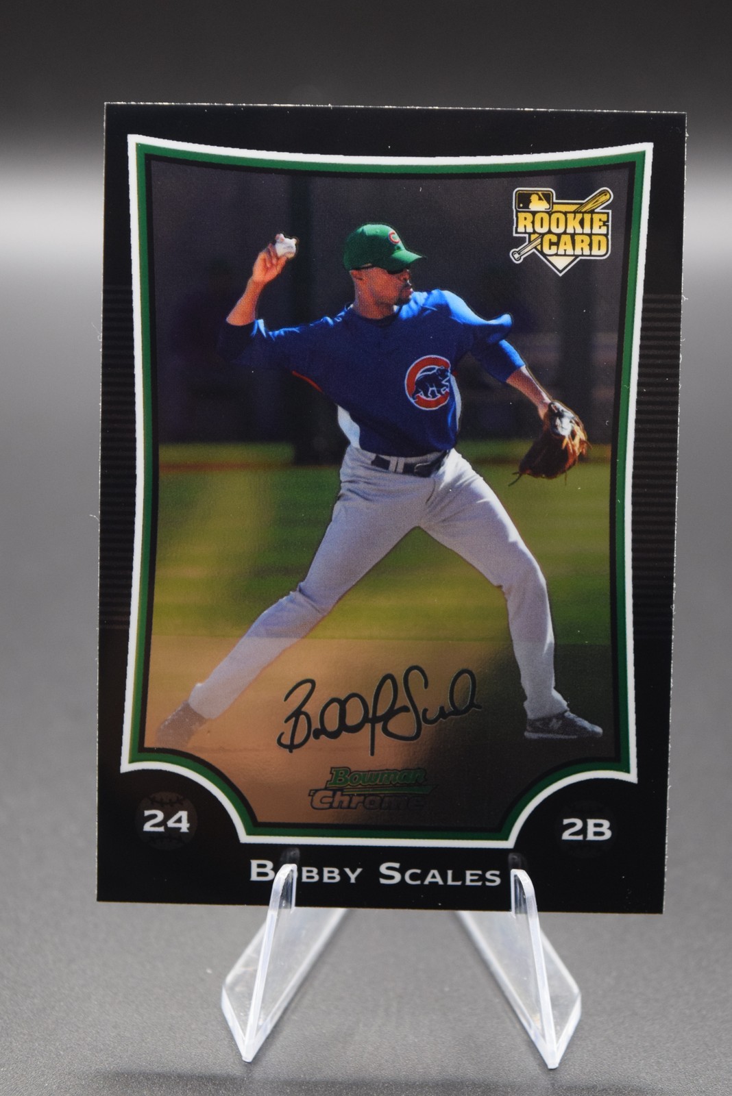 Bobby Scales 2009 Bowman Chrome #175 Chicago Cubs