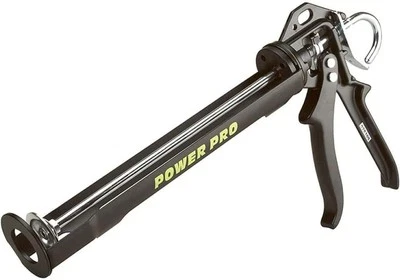 Everbuild Power Pro Heavy Duty Sealant Applicator Gun (Black)