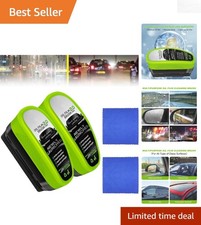 2026 New Automotive Oil Film Cleaning Brush, Clear Vision Glass Cleaner, 2 PACK