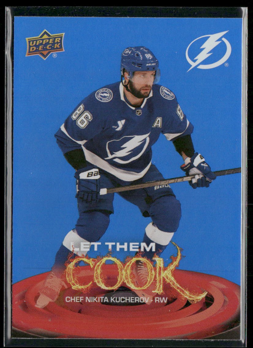 2025-26 Upper Deck Nikita Kucherov Let Them Cook #LTC-19 Tampa Bay