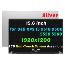 15.6 Dell XPS 15 9500 9510 9520 9530 FHD＋1920x1200 LCD Non-Touch Screen Assembly