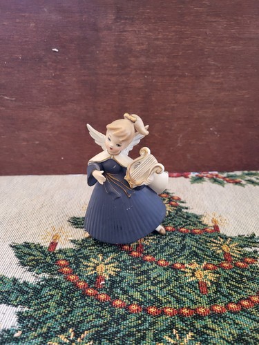 Vintage Shafford Japan Porcelain Angel With Blue Gown | eBay
