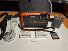 Fujifilm FinePix XP90 Waterproof Digital Camera  16GB  Many Extras 2643 