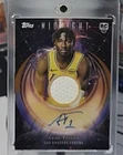 2025 Topps Midnight Adou Thiero Auto Relic Autograph Moon Beam /75
