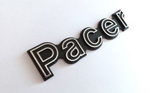 New 75-76-77-78-79-80 Amc Pacer Pacer Fendertrunk Lid Emblem-badge