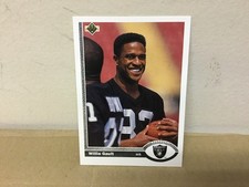 Willie Gault - 1991 Upper Deck Football Card - Raiders - Pack Fresh N/M or BTR