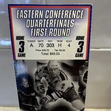 New York Rangers Hockey Ticket Stub - Eastern Conf QF Home Game 3