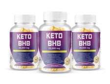 360 KETO BHB 25,000mg PURE Ketone FAT BURNER Weight Loss Diet Pills Ketosis USA