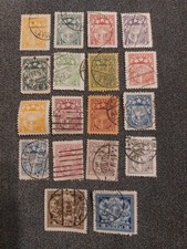 „Lettland Briefmarken Sammlung LATVIJA Wappen Serie gestempelt 1920er )