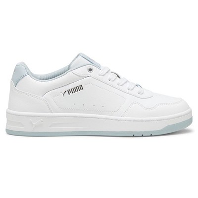 PUMA Court Classy Lace Up  Womens White Sneakers Casual Shoes 39502109