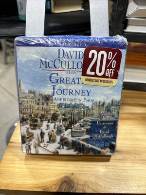 David McCullough The Greater Journey: Americans in Paris (CDs)