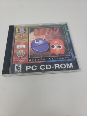 Chomper 3D (PC CD-ROM) Mint Disk Nice! 