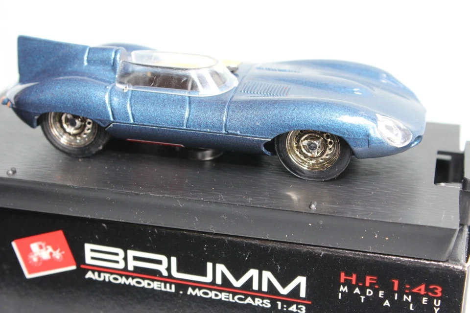 Brumm, Jaguar Dtype 1956, limited edition per 19a Borsa Scambio Verona 1994. - Imagen 3 de 3