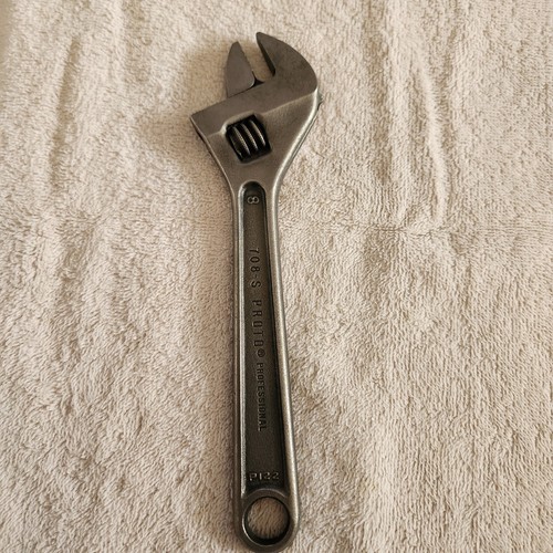 Proto 8" adjustable wrench 708-S - used