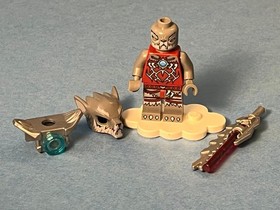 LEGO Chima Minifig #70004 - Wakz - loc008 - Light Scratches/No Cracks