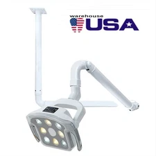 Dental Operating Light Ceiling Mounted 8 Bulbs LED Light with Sensor Touch Sceen