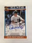2026 Topps Chrome Black Don Mattingly Ivory Autographs (Raw)